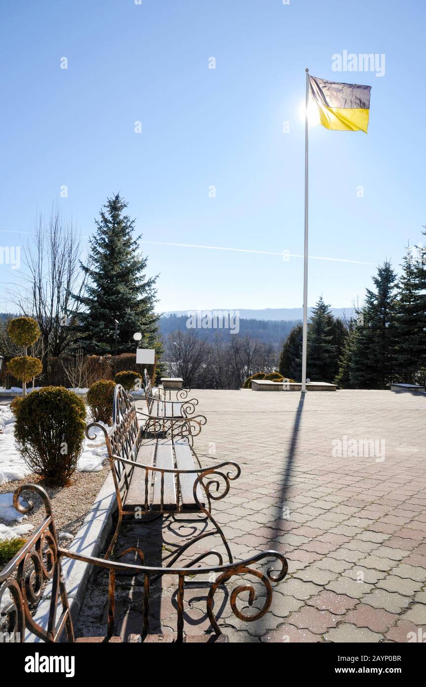 spring rest under the blue sky Stock Photo - Alamy