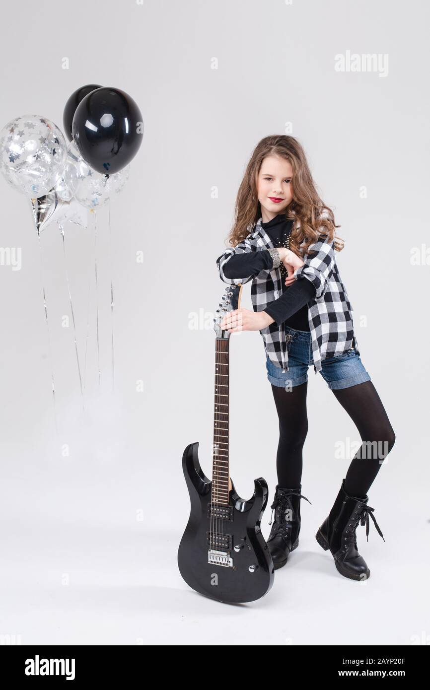 Rock Star Stock Photo - Download Image Now - Child, Rock Musician