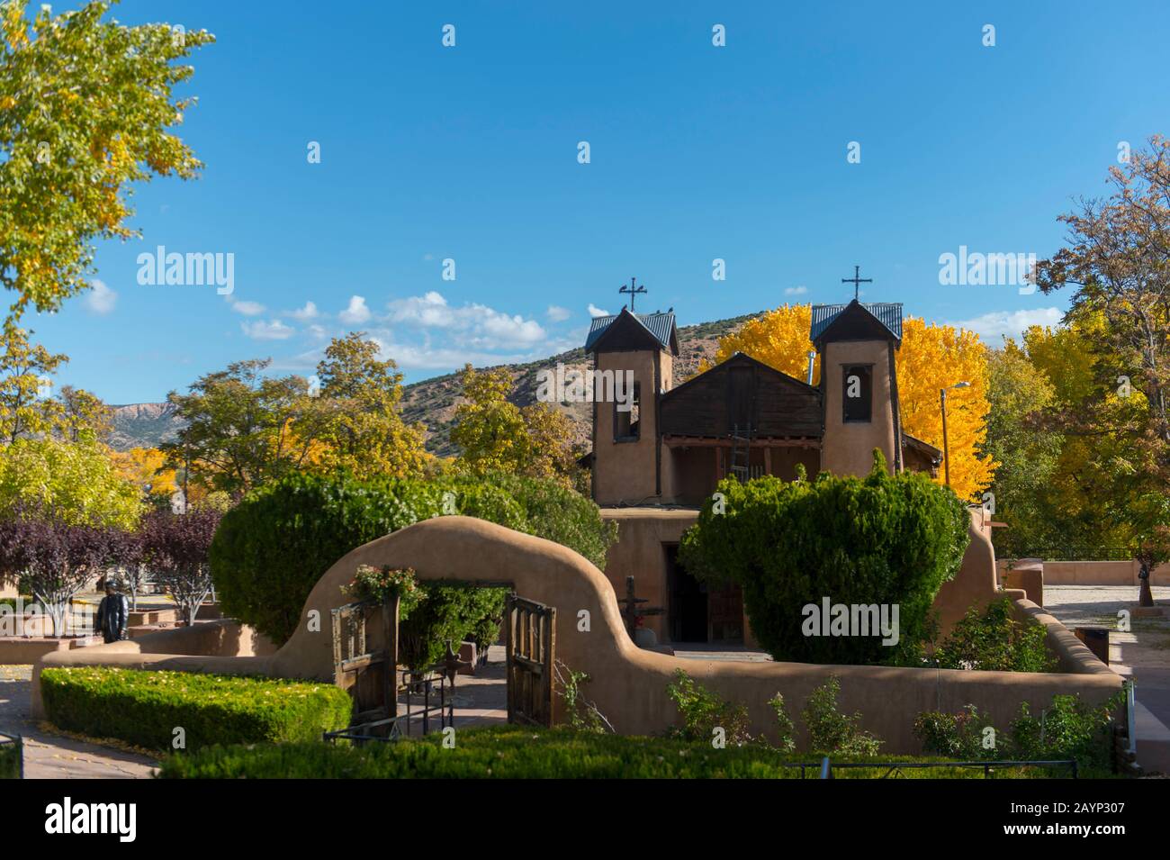 El Santuario de Chimayo was built in 1813 in the small community of El Potrero just outside of