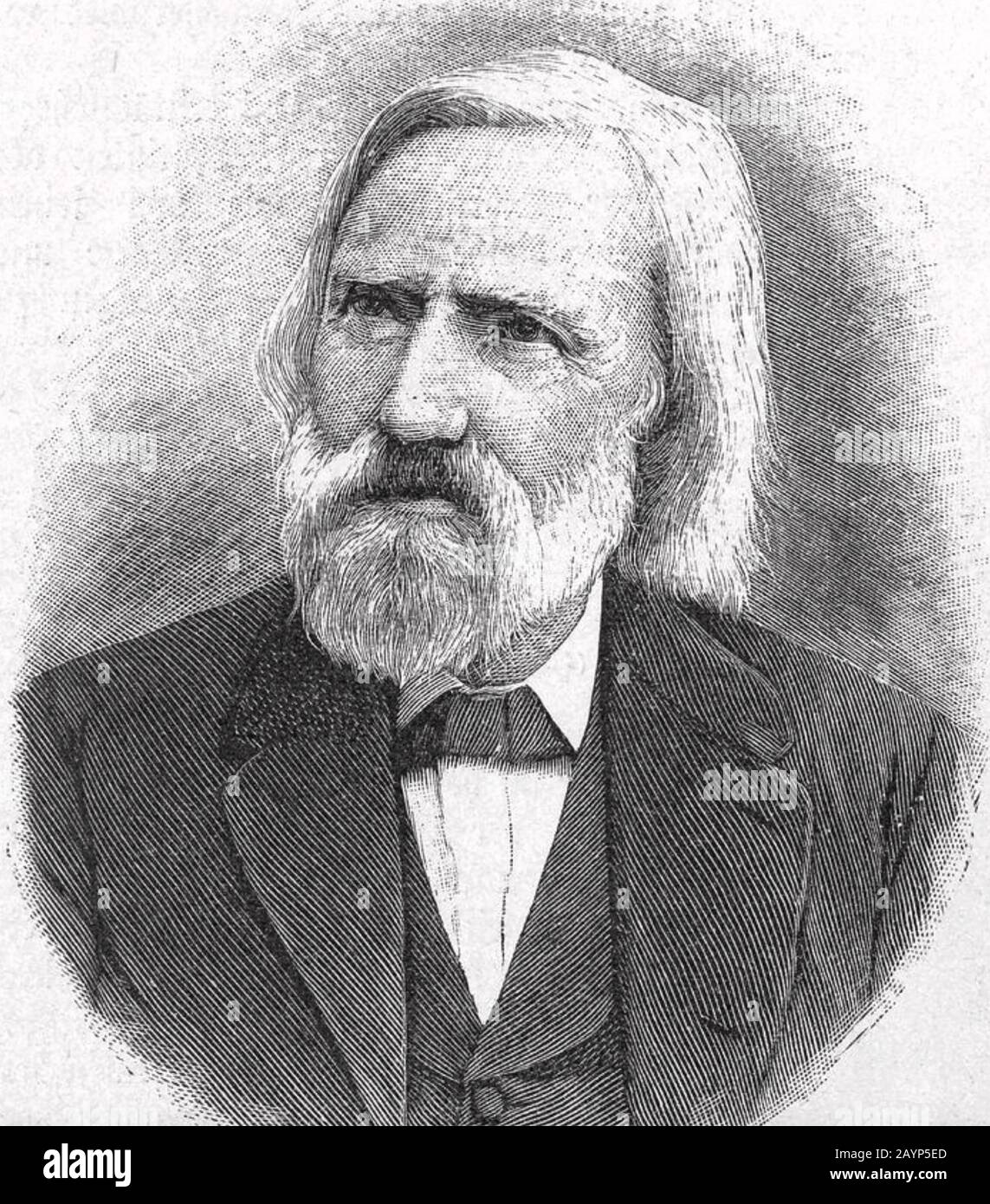HEINRICH HOFFMAN (1809-1894) German psychiatrist and author of Der Struwwelpeter Stock Photo
