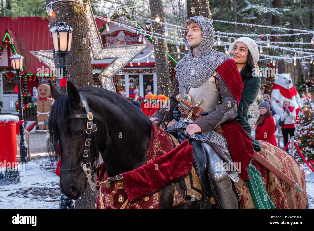 The Knight Before Christmas is a 2019 Christmas comedy film directed by Monika Mitchell and written by Cara J. Russell.   This photograph is for editorial use only and is the copyright of the film company and/or the photographer assigned by the film or production company and can only be reproduced by publications in conjunction with the promotion of the above Film. A Mandatory Credit to the film company is required. The Photographer should also be credited when known. Stock Photo
