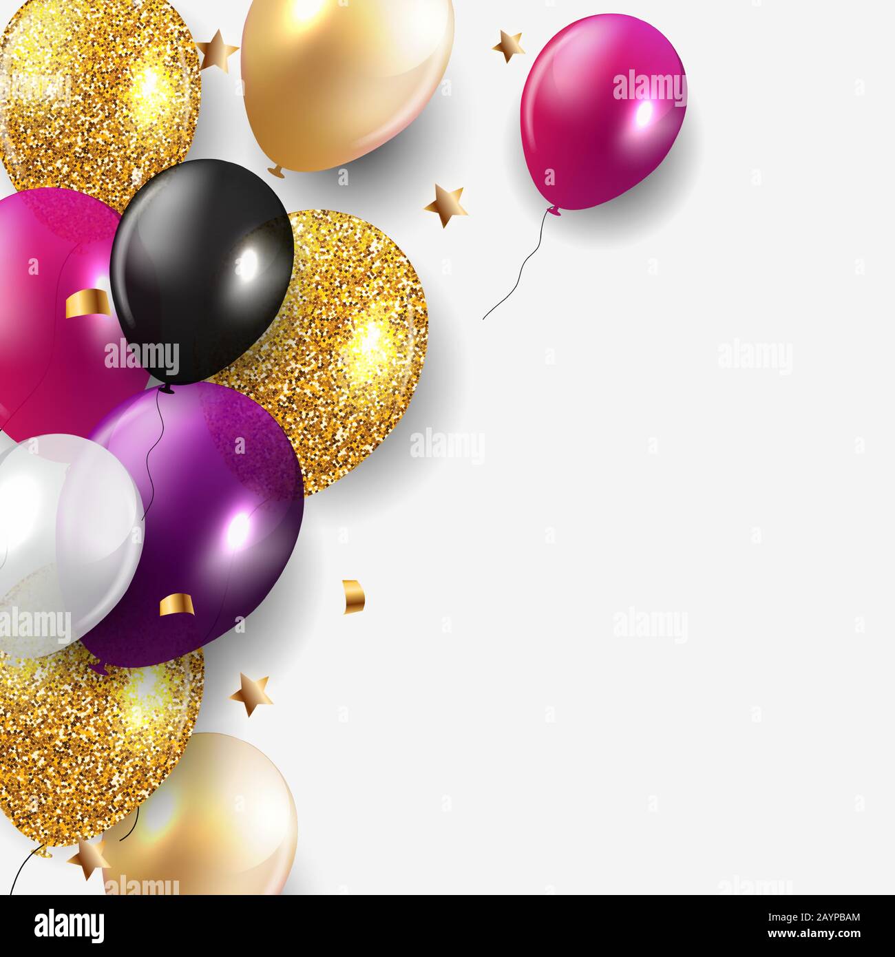 happy birthday balloons wallpaper