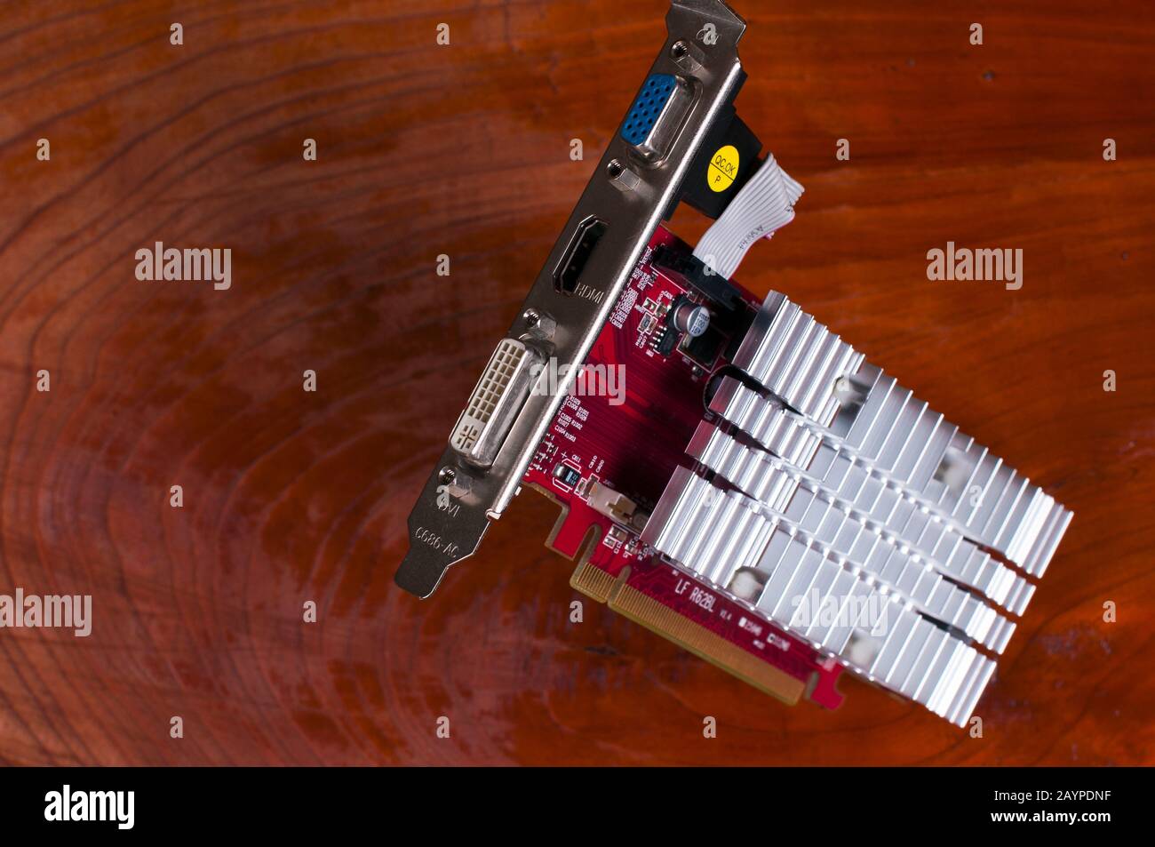 board of a stationary computer for replacement and installation Stock Photo