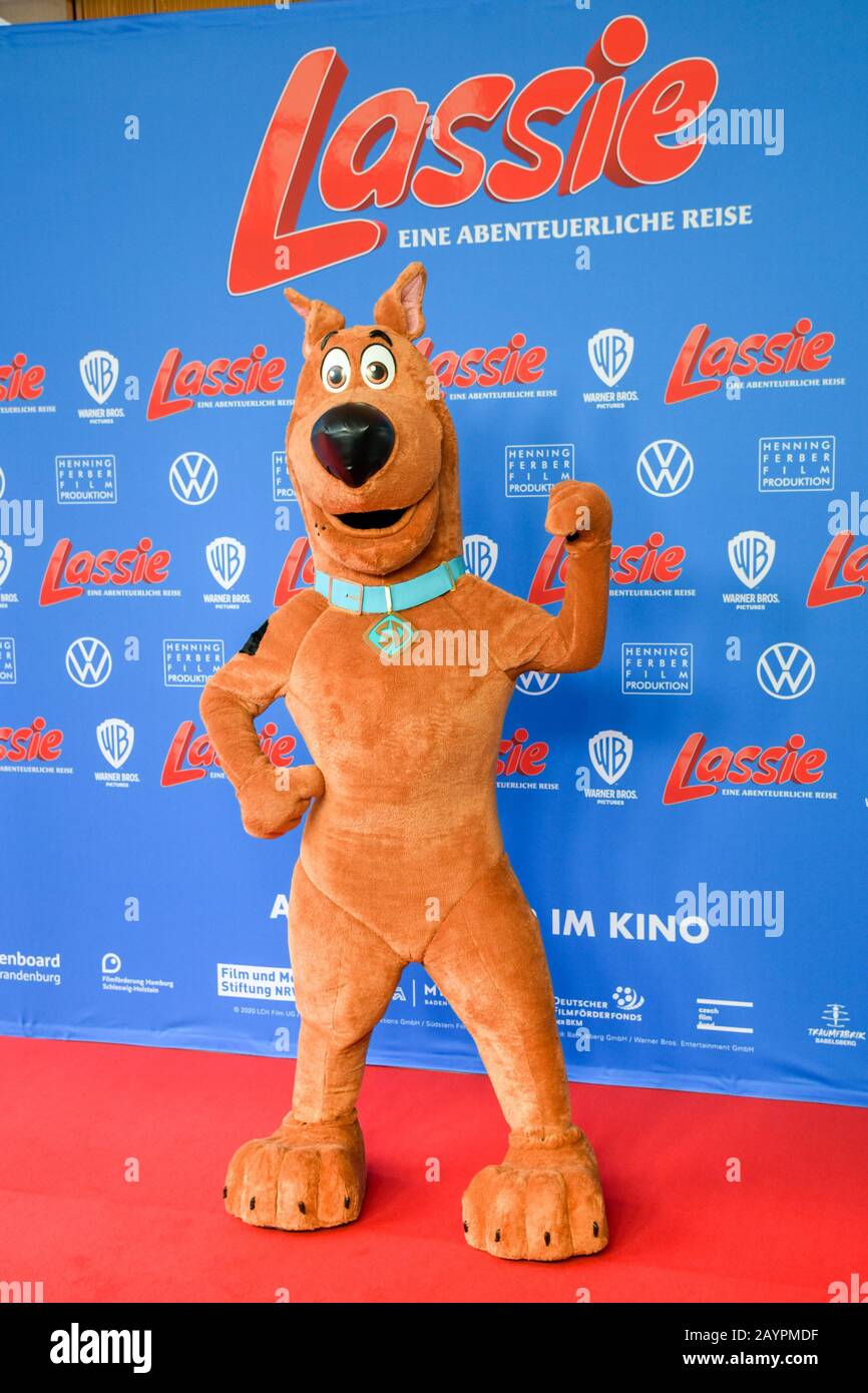 bei Lassie, eine abenteuerliche Reise, Weltpremiere Berlin, Zoopalast, am 16.02.2020 Stock Photo