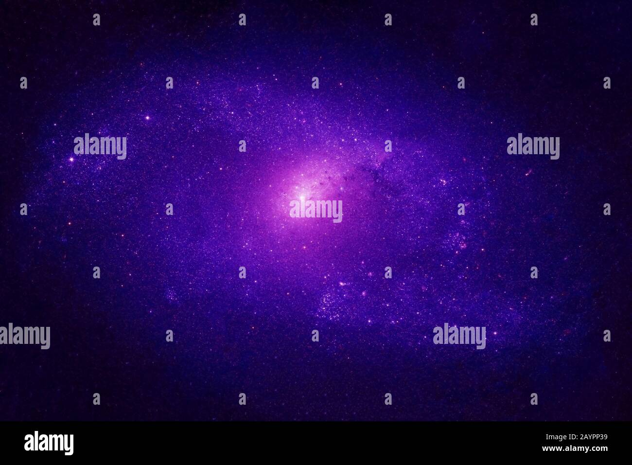 A blue galaxy in deep space. Elements of this image were furnished by ...