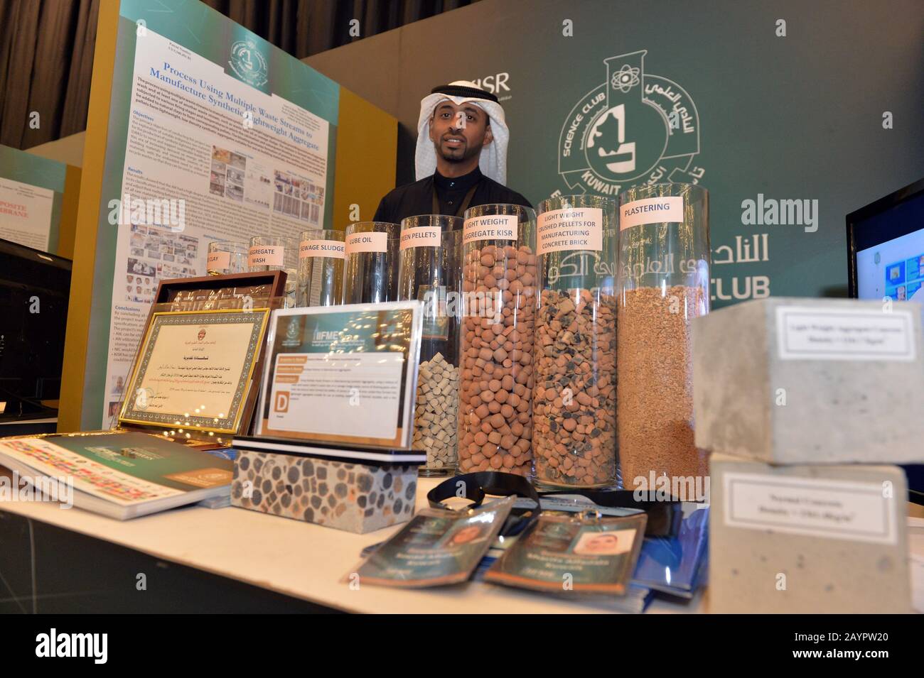 https://c8.alamy.com/comp/2AYPW20/kuwait-city-kuwait-16th-feb-2020-an-exhibitor-displays-the-process-using-multiple-waste-streams-to-manufacture-synthetic-lightweight-aggregate-at-the-12th-international-invention-fair-of-the-middle-east-iifme-in-kuwait-city-kuwait-on-feb-16-2020-the-12th-international-invention-fair-of-the-middle-east-iifme-kicked-off-here-on-sunday-credit-asadxinhuaalamy-live-news-2AYPW20.jpg