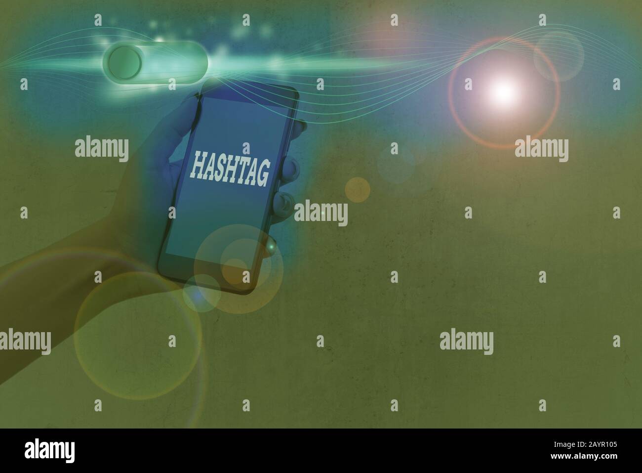 Writing note showing Hashtag. Business concept for a word or phrase ...