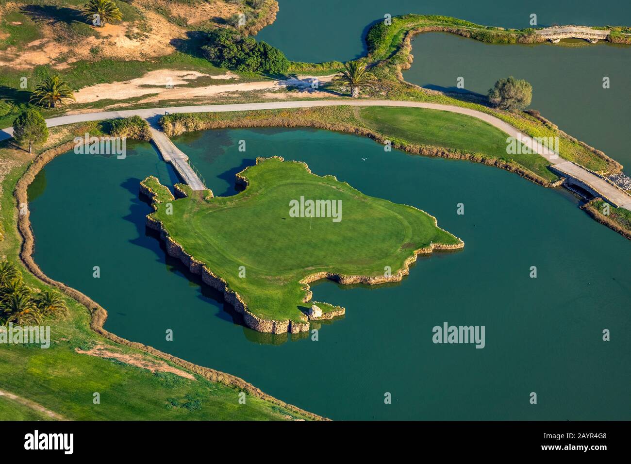 golf course Santa Ponsa II at holiday resort Son Ferrer, 04.01.2020