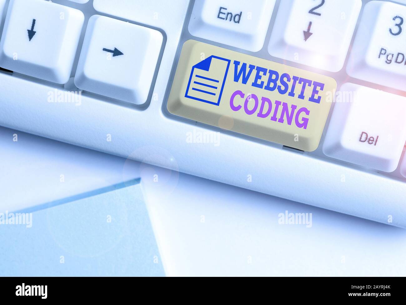 Word writing text Website Coding. Business photo showcasing system of ...