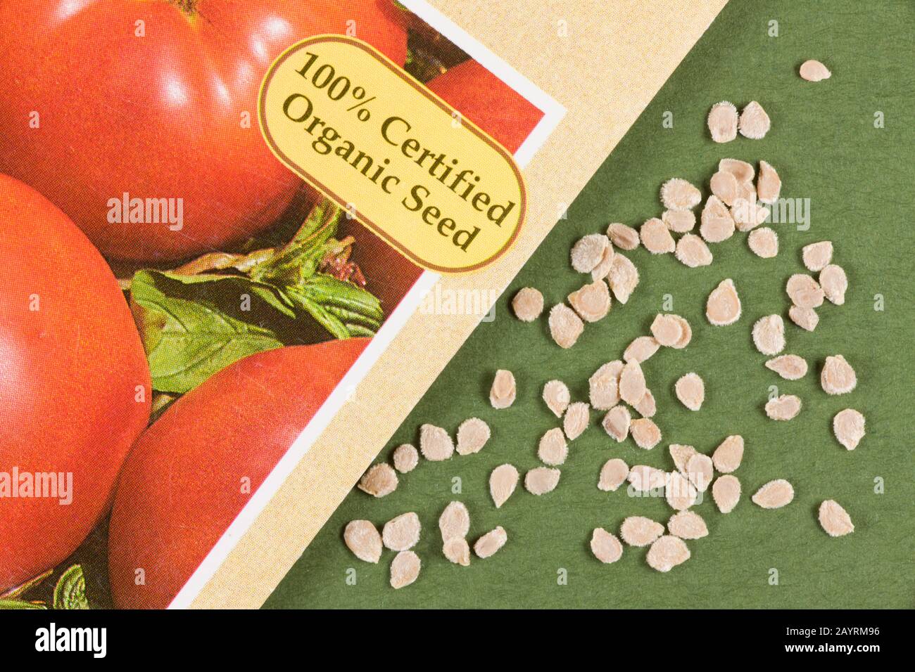 Tomato seeds in packet hi-res stock photography and images - Alamy