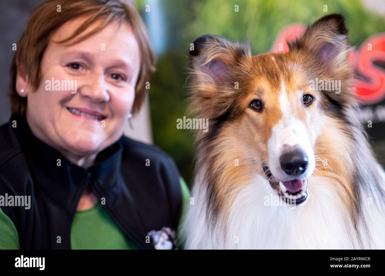 Wang Germany 29th Jan 2020 Renate Hiltl Film Animal Trainer And The Film Dog Bandit Recorded At The Film Animal Ranch Bandit Plays In The Movie Lassie An Adventurous Journey Lassie