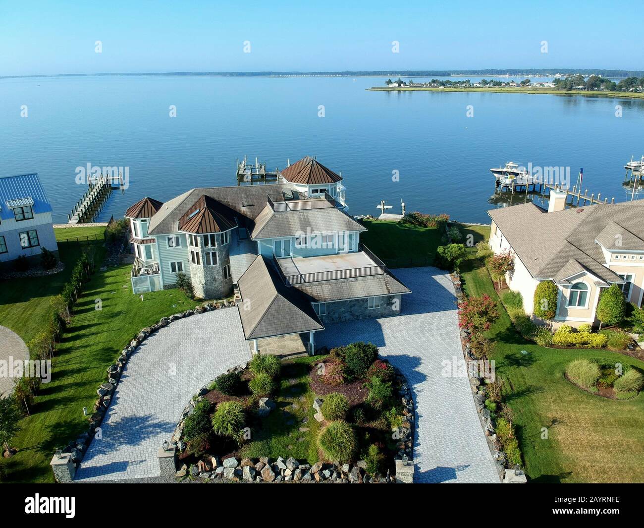 Rehoboth Beach, Delaware, U.S.A July 5, 2019 The view of the luxury