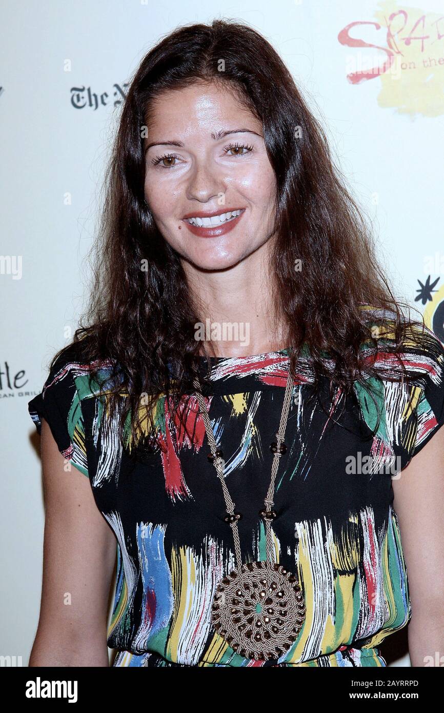 New York, NY, USA. 21 September, 2008. Actress, Jill Hennessy at the 'Spain, On The Road Again' Television Series Launch at the Queen Sofia Spanish Institute. Credit: Steve Mack/Alamy Stock Photo