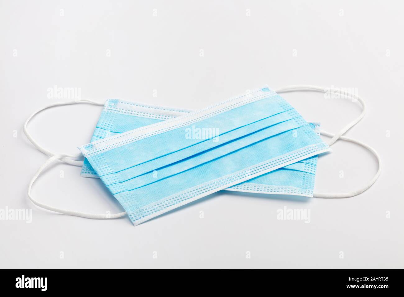 Medical mask on white background Stock Photo - Alamy