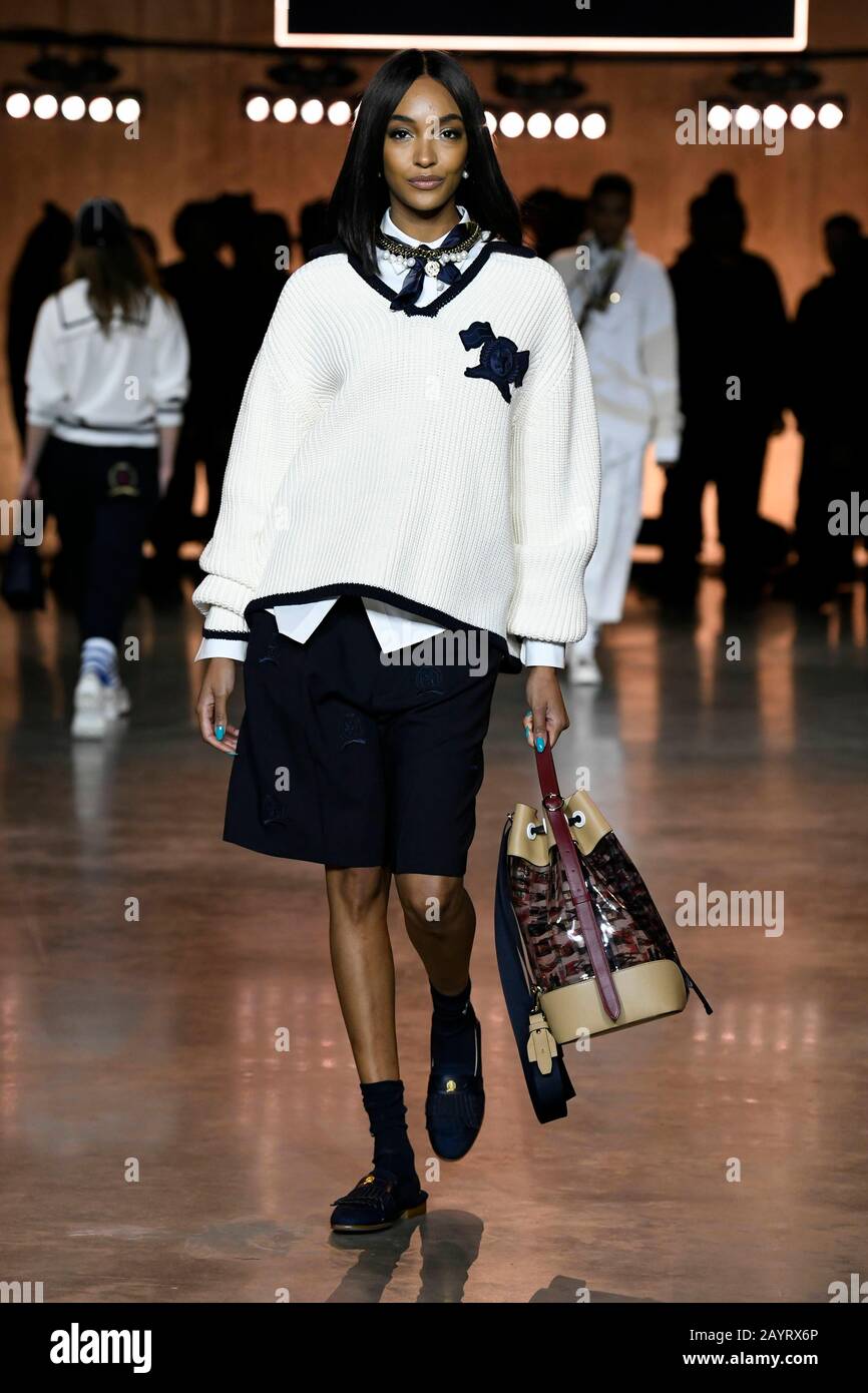 Jourdan Dunn at Tommy Hilfiger AW20 Runway during London Fashion Week  February 2020 - London, UK 16/02/2020 | usage worldwide Stock Photo - Alamy