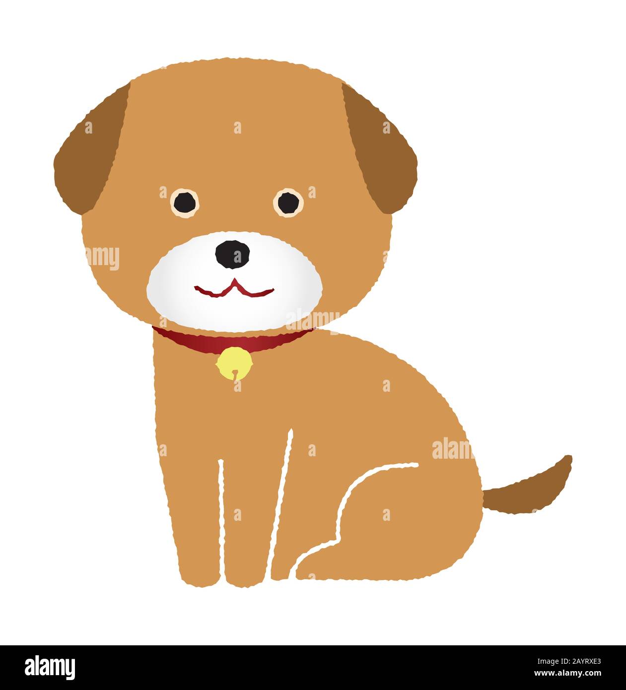 dog / puppy illustration Stock Vector Image & Art - Alamy