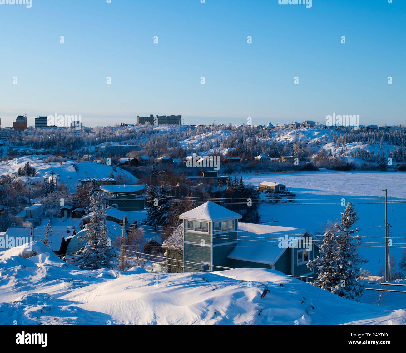Yellowknife canada old town hires stock photography and images Alamy