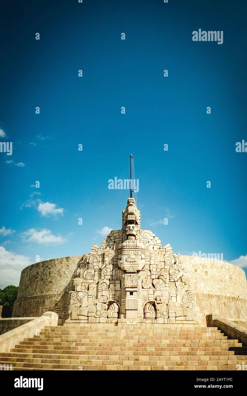 Monument to the Fatherland, Merida, Mexico Stock Photo
