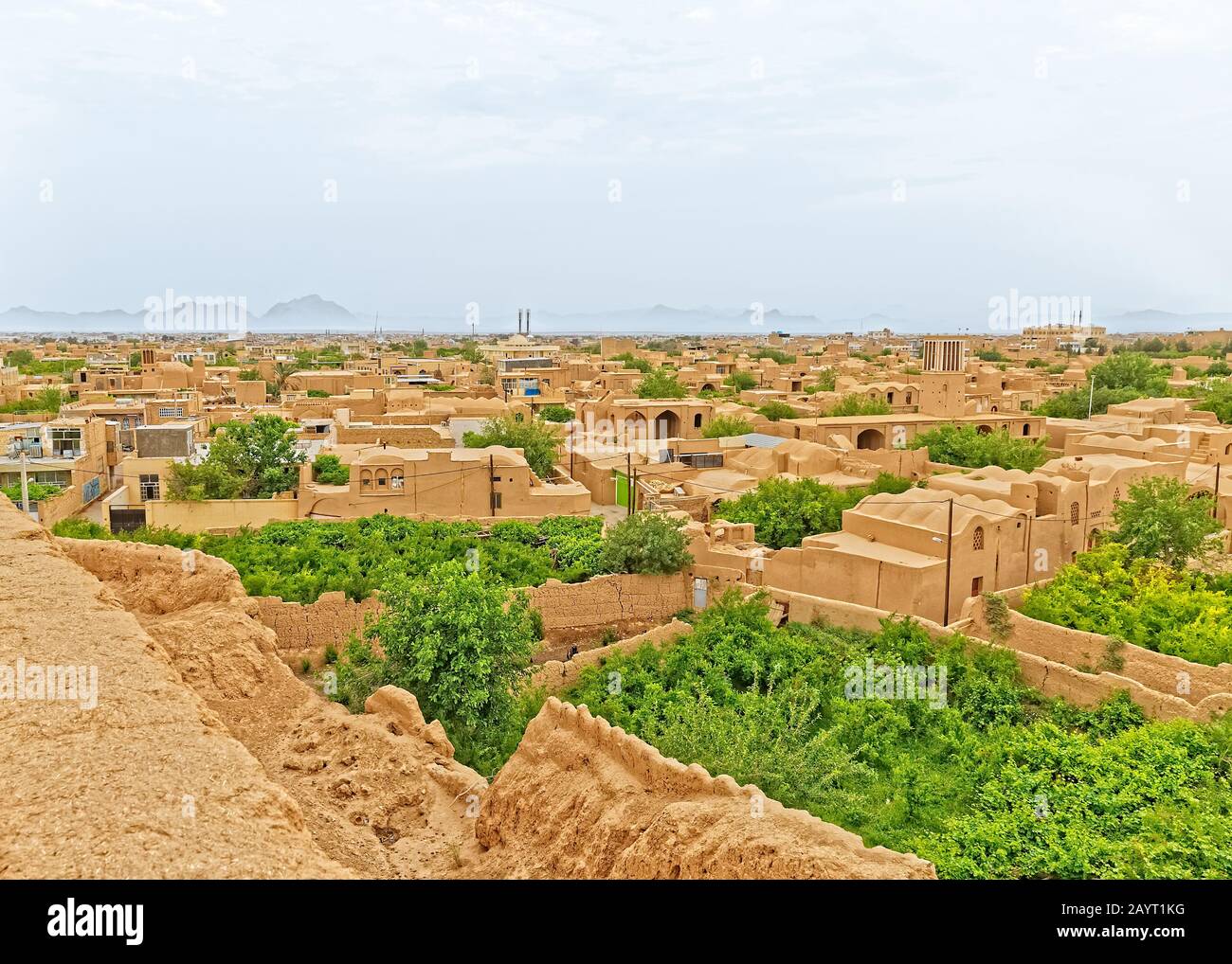 Meybod ruins Iran Stock Photo