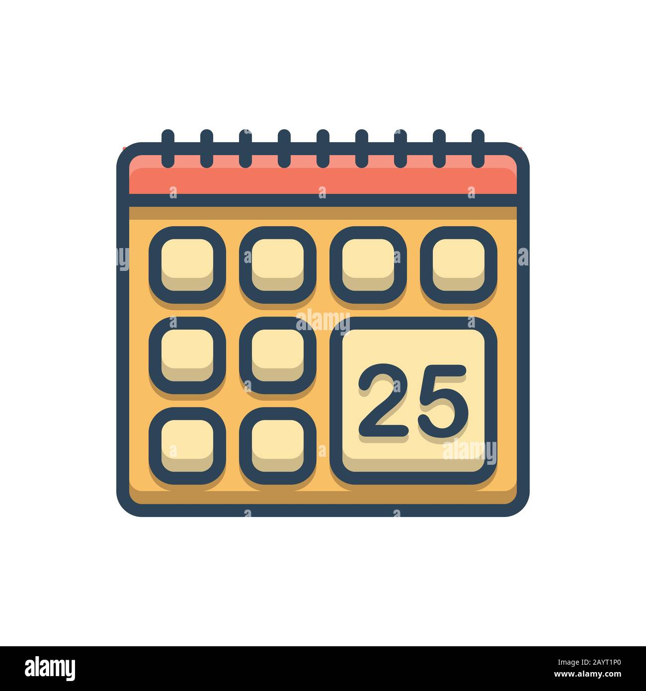 Illustration for Calendar Stock Vector Image & Art - Alamy