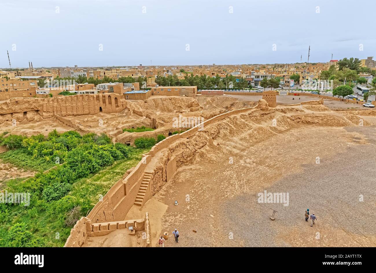 Meybod ruins Iran Stock Photo