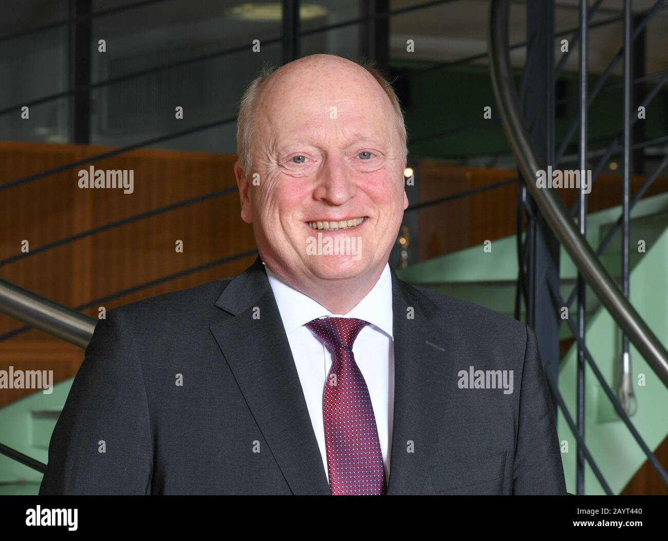 Berlin, Germany. 14th Feb, 2020. Peter Dinges, Director of the German Federal Film Board (FFA), during an interview on the 2019 film year. Credit: Jens Kalaene/dpa-Zentralbild/dpa/Alamy Live News Stock Photo