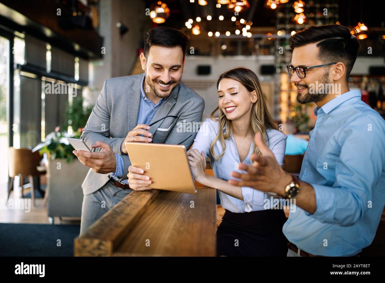 Employee employees worker workers staff hi-res stock photography and ...