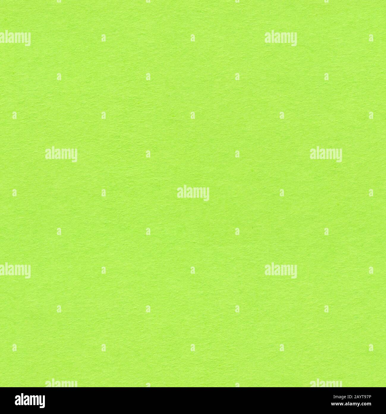 Bright green paper or carton background. Seamless square texture, tile ready. Stock Photo