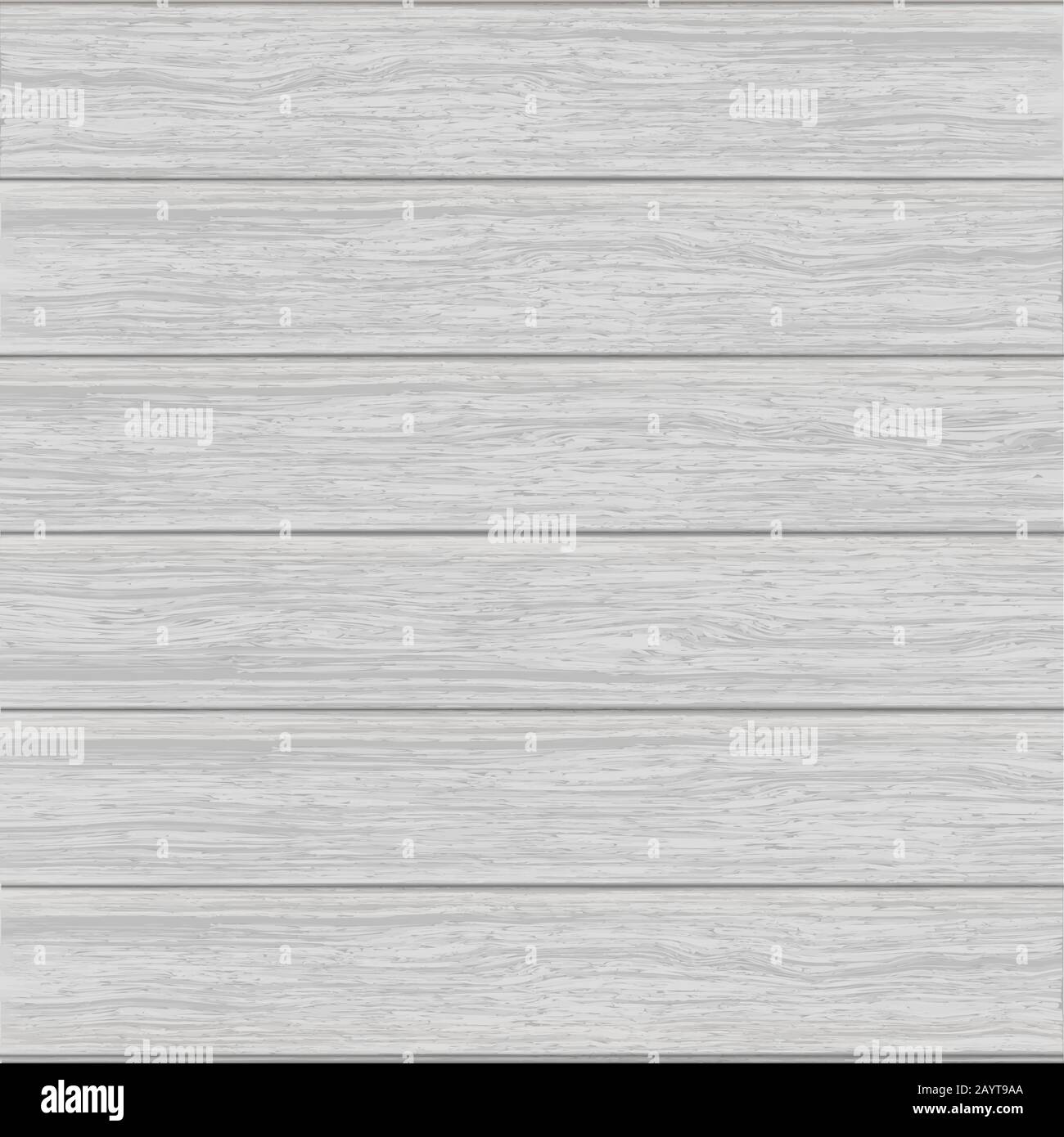 Grayscale Grunge Wooden Plank Textured Wall Background. Stock Vector