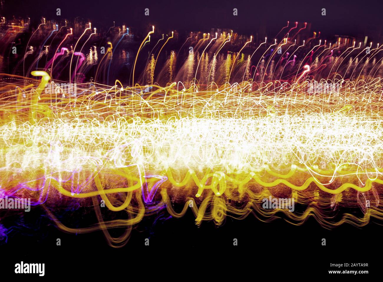 Light streaks abstract background Stock Photo - Alamy