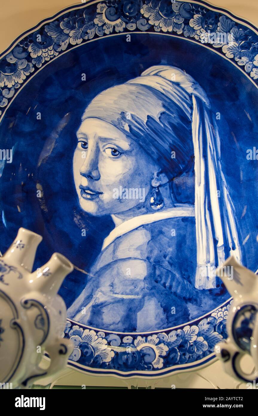 the girl with the blue earring
