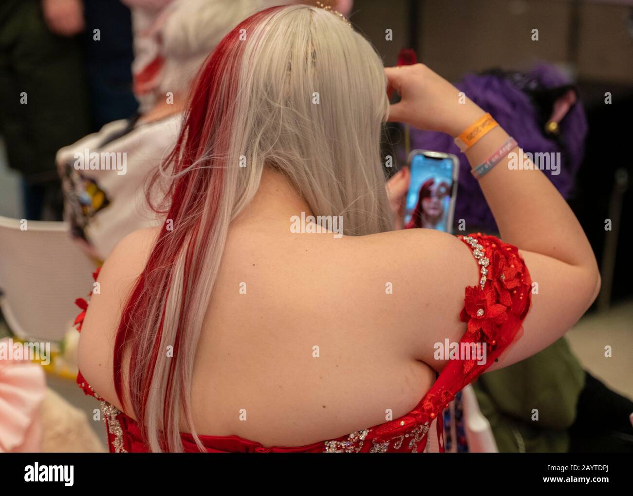 London Anime And Gaming Convention Stock Photo
