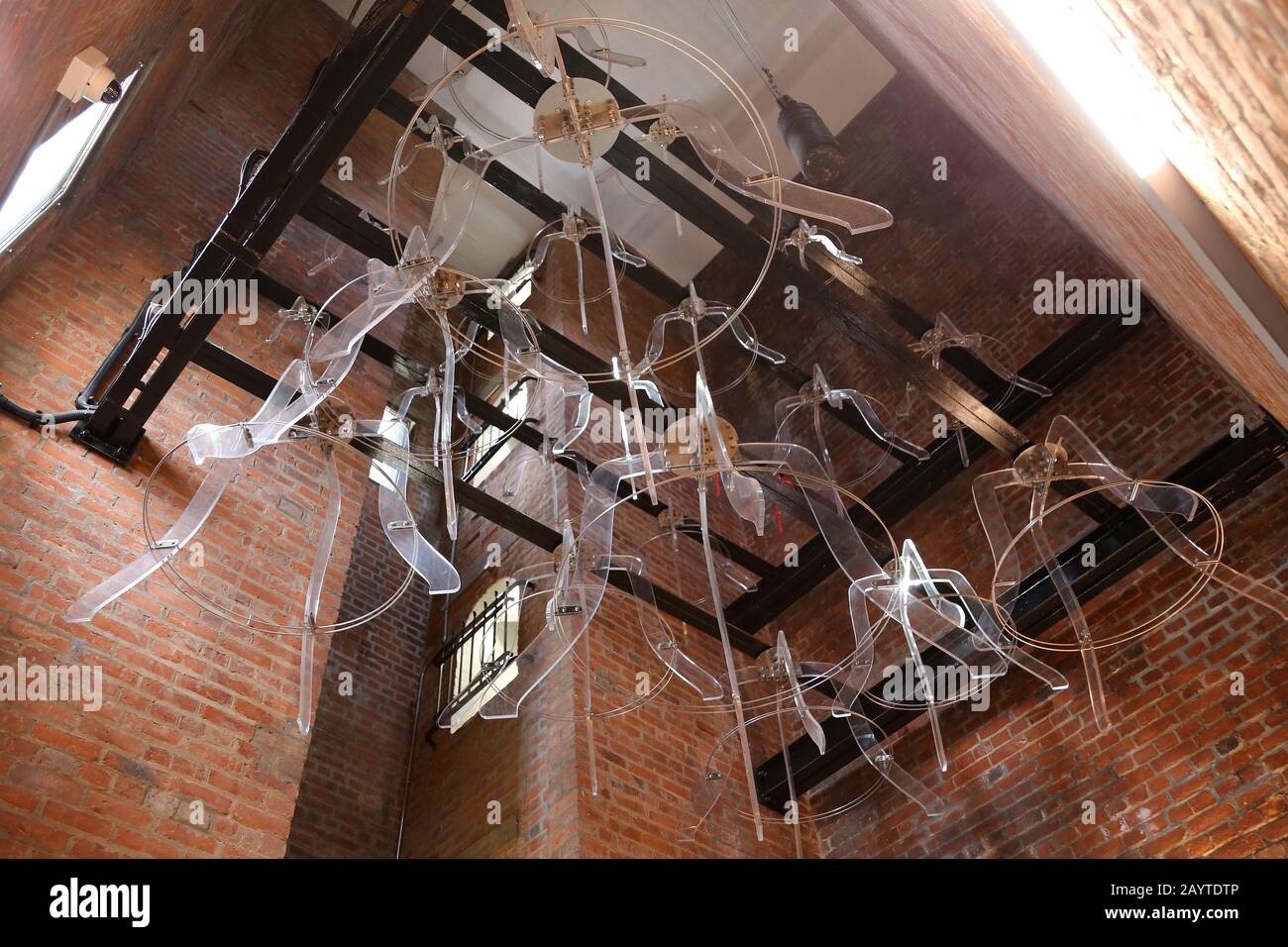 'Ghost Bells' interactive installation, Campanile, Port Elizabeth, Nelson Mandela Bay, Eastern Cape Province, South Africa, Africa Stock Photo