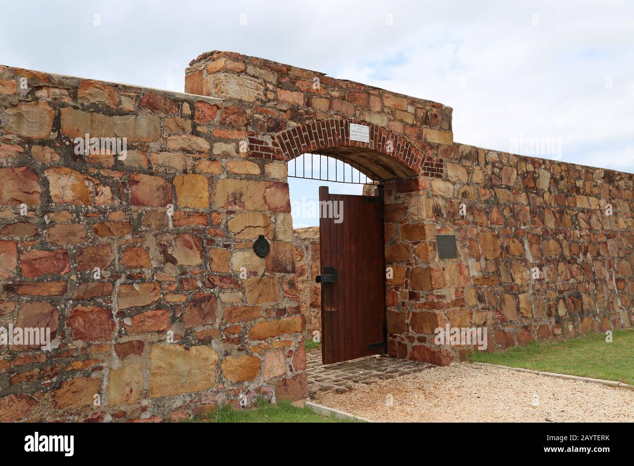 Fort Frederick, Athol Fugard Terrace, Port Elizabeth, Nelson Mandela Bay, Eastern Cape Province, South Africa, Africa Stock Photo