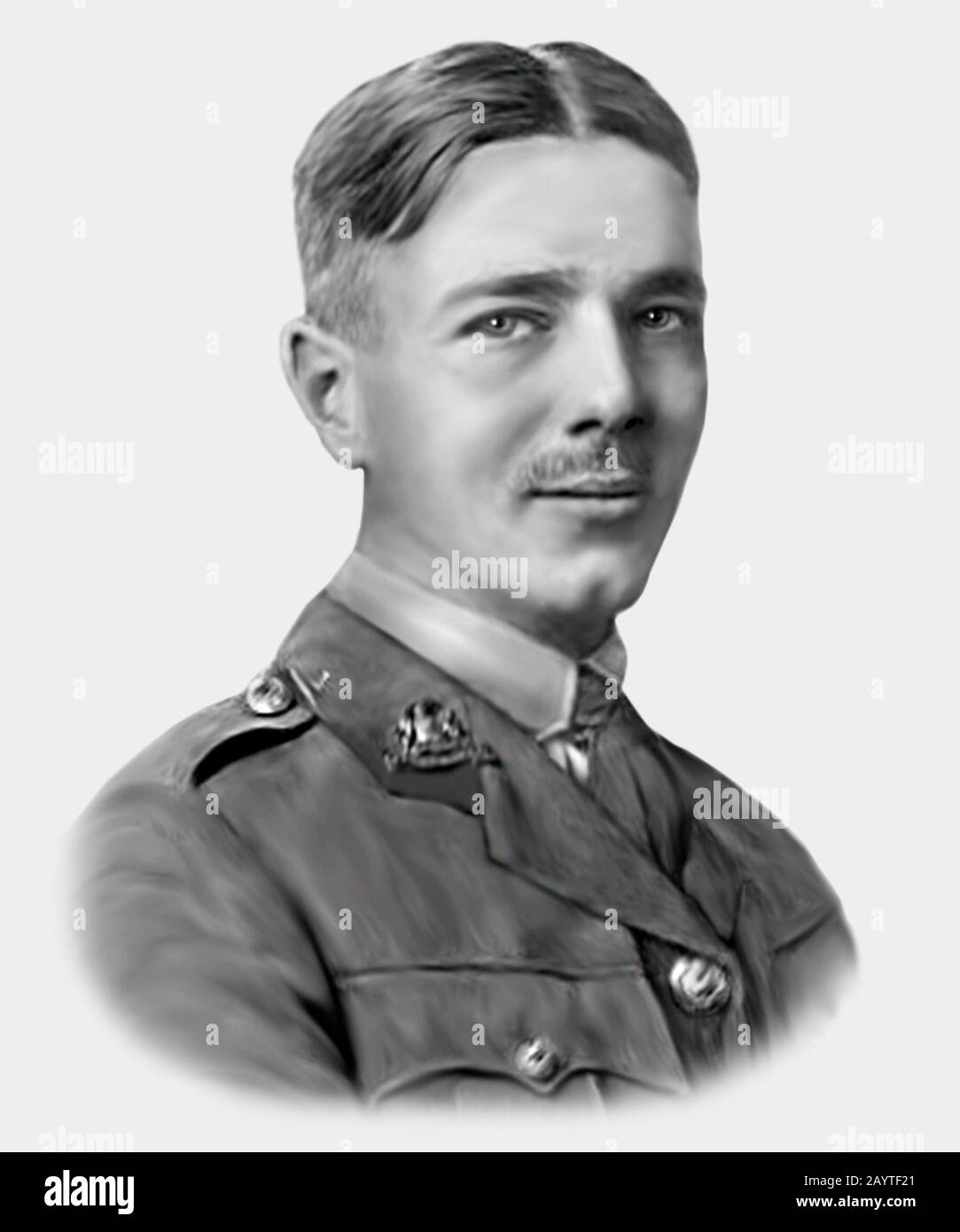 Wilfred Owen 1893-1918 English Poet Soldier Stock Photo