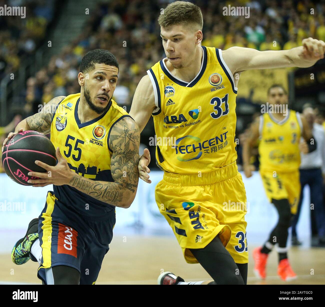 16 February 2020, Berlin Basketball BBL Cup, Alba Berlin EWE Baskets Oldenburg, final