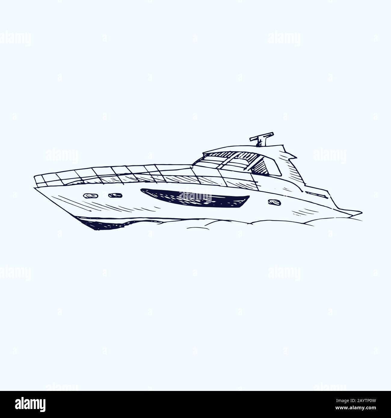 Man In Motor Speed Boat In The Sea. Boat Sports And Leisure. Hand Drawn.  Stickman Cartoon. Doodle Sketch, Vector Graphic Illustration Speed Motor  Boat Royalty Free SVG, Cliparts, Vectors, and Stock Illustration.