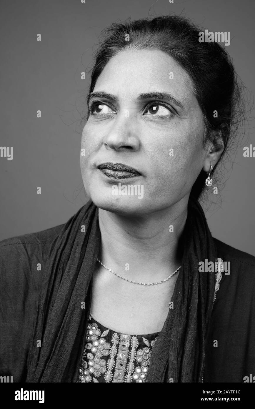South indian woman face Black and White Stock Photos & Images - Alamy