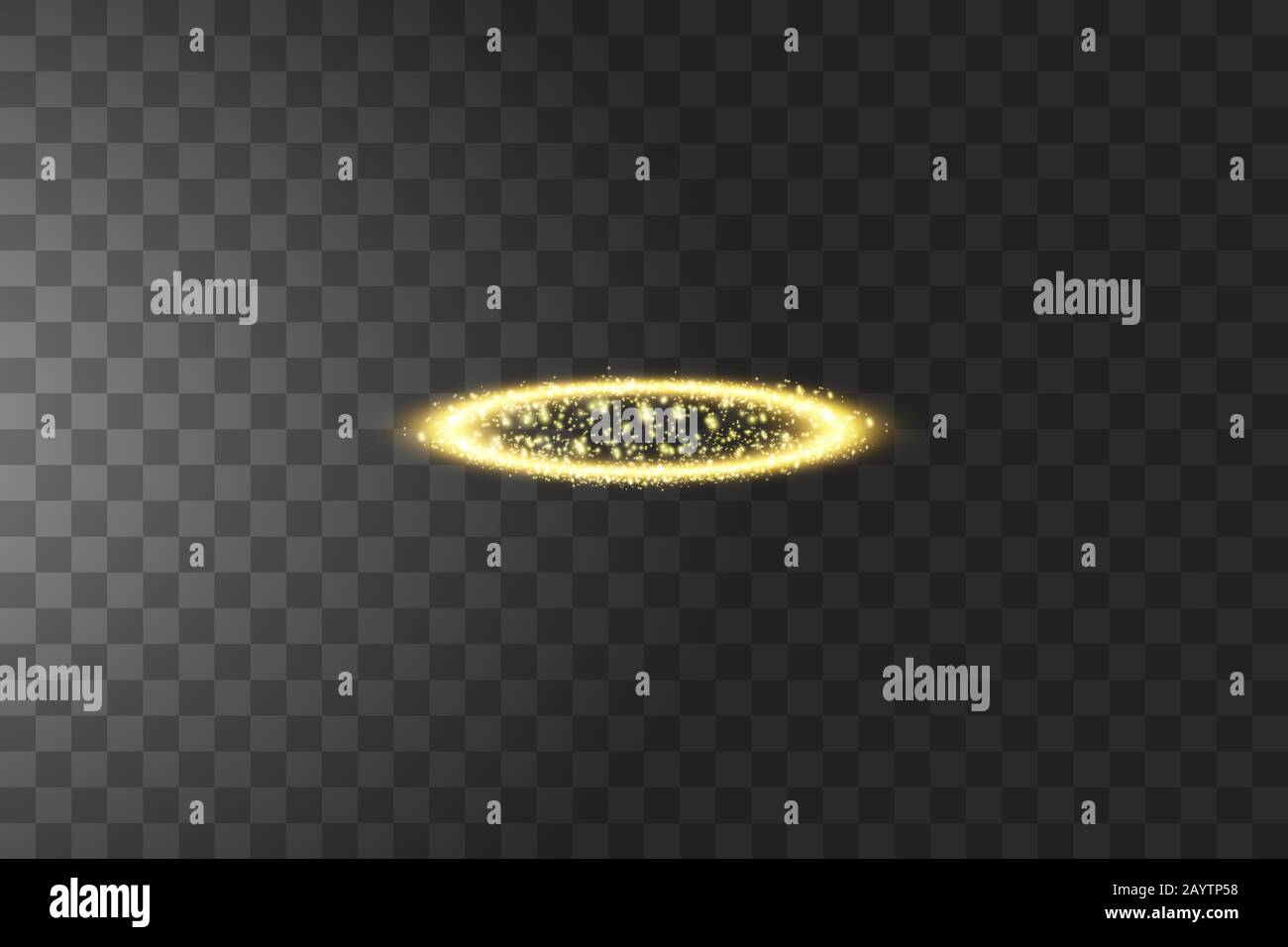 Image Details IST_22696_01501 - Set Halo angel ring . Holy golden nimbus  circle isolated on white background. Vector stock illustration.