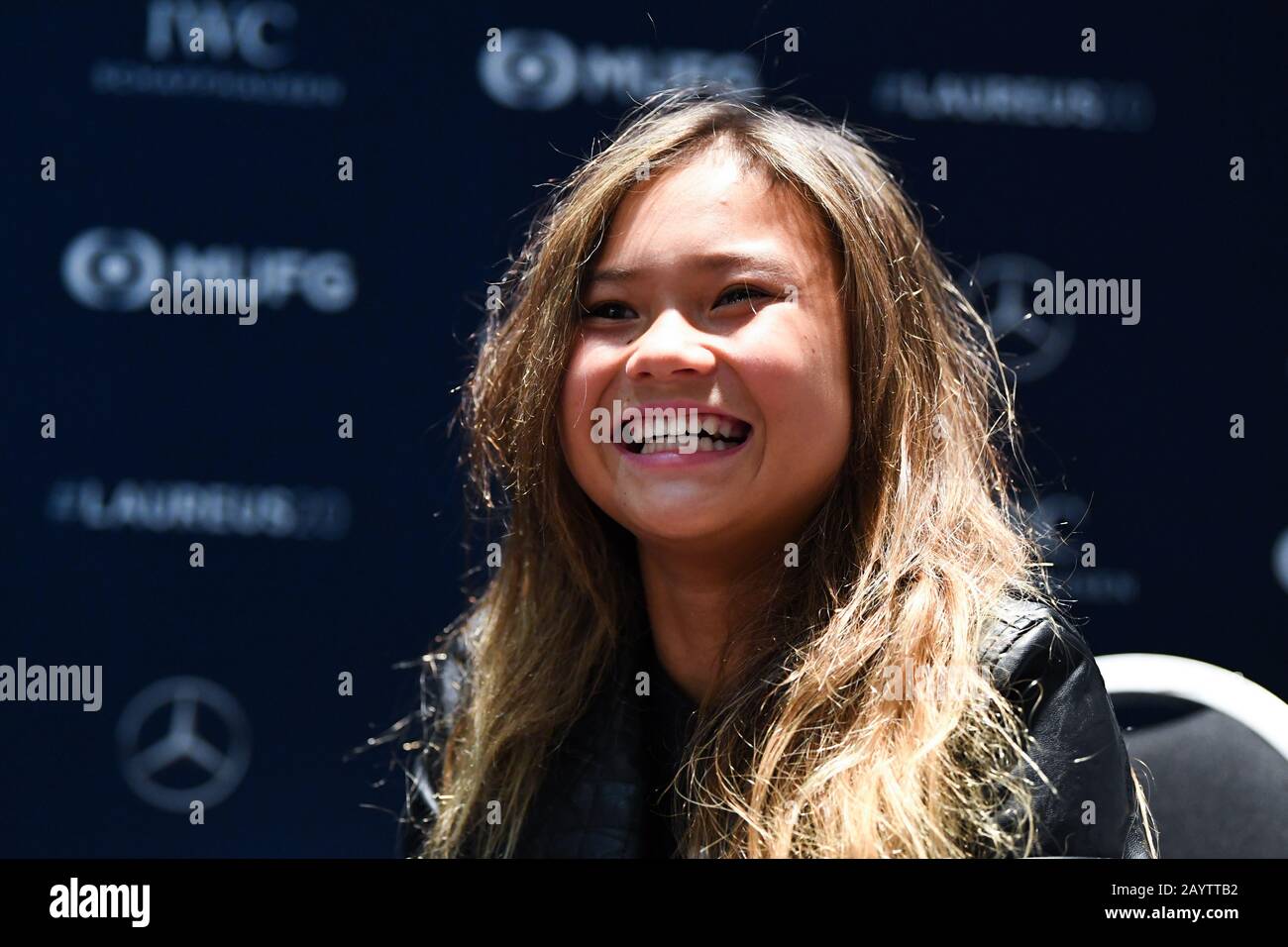 Skateboarder Sky Brown. GES / Laureus World Sports Awards 2020, Berlin, February 17th, 2020 | usage worldwide Stock Photo