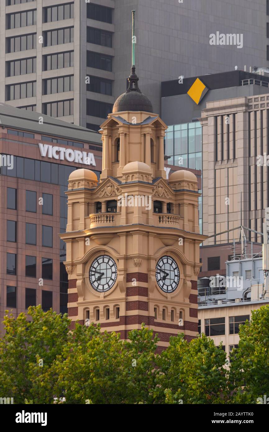 MELBOURNE, AUSTRALIA 18 January 2020 The Flinders Street Station
