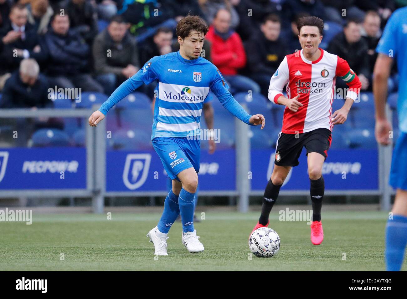 Zwolle 16 02 2020 Mac3park Stadium Football Season 2019 2020 Dutch Eredivisie Pec Zwolle Player Yuta Nakayama During The Match Pec Zwolle Feyenoord 3 4 Stock Photo Alamy
