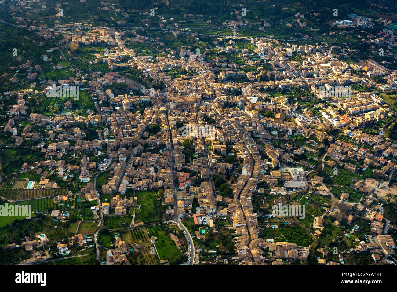 Solle Town Town view and city centre of soller hi-res stock photography and images ...