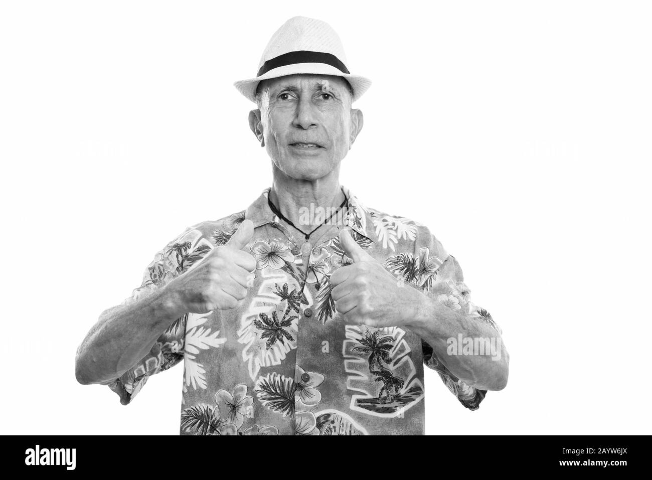 Old man thumbs up hi-res stock photography and images - Alamy