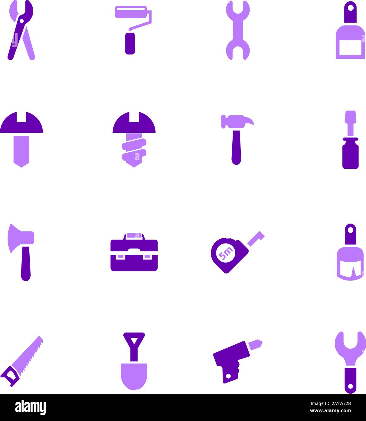 Work tools icons set Stock Vector Image & Art - Alamy
