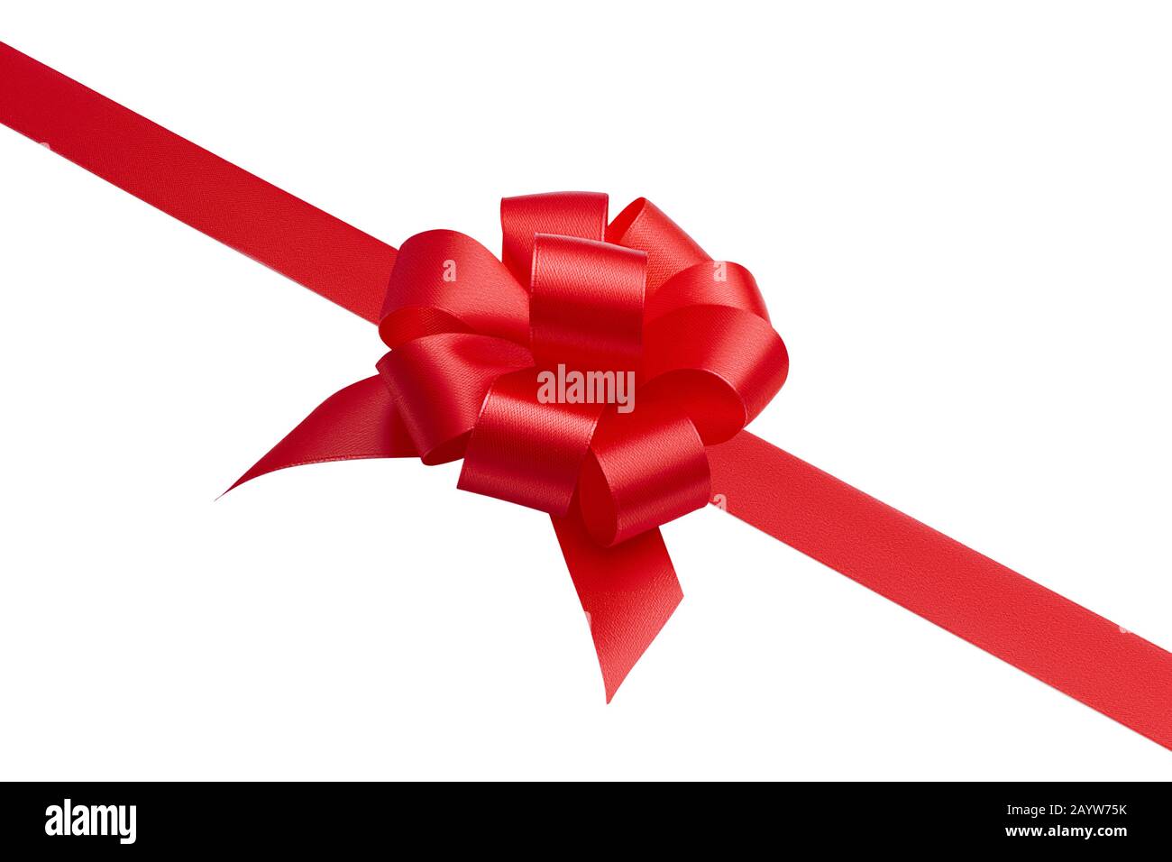 Red Satin Ribbon stock photo. Image of holiday, gift, shiny - 2223996