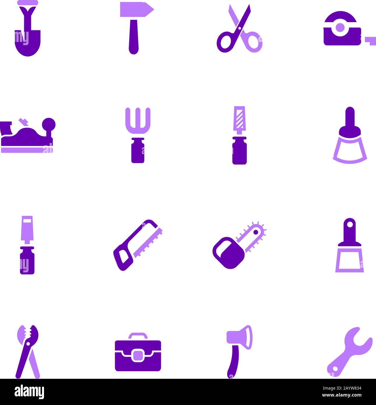 Work tools icons set Stock Vector Image & Art - Alamy