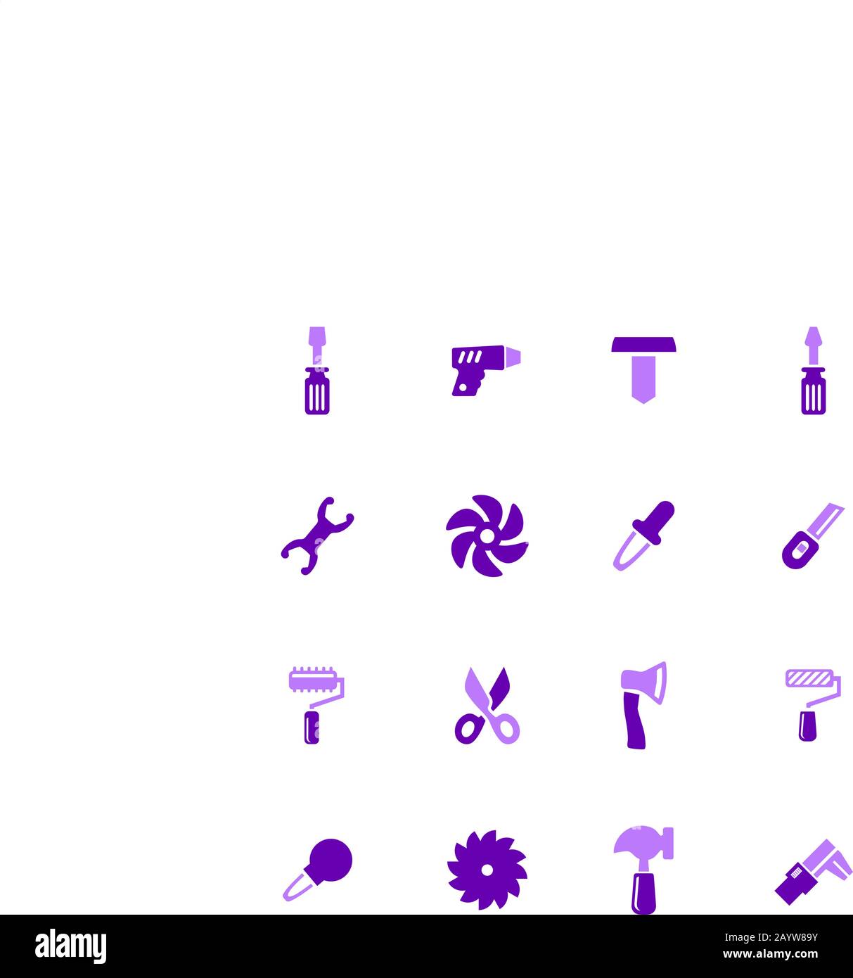 Work tools icons set Stock Vector Image & Art - Alamy