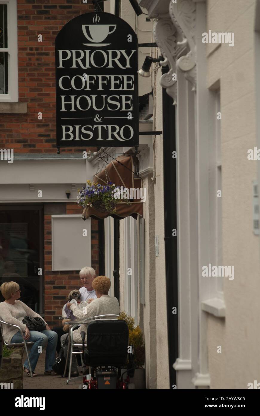 Coffee shop, Guisborough, North Yorkshire Stock Photo Alamy