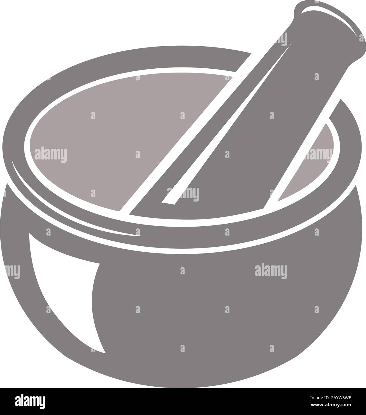 Mortar and pestle Stock Vector Image & Art Alamy